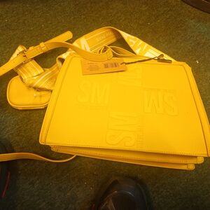 Steve Madden Yellow Crossbody Bag